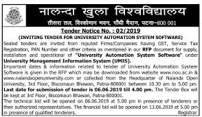 Nalanda Open University Admission